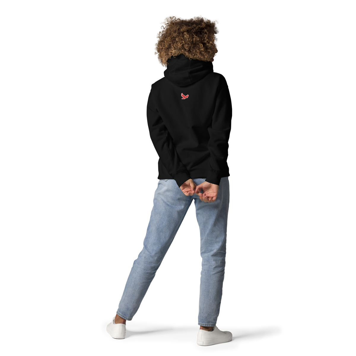 Abm Embroidered Over Size Logo Hoody