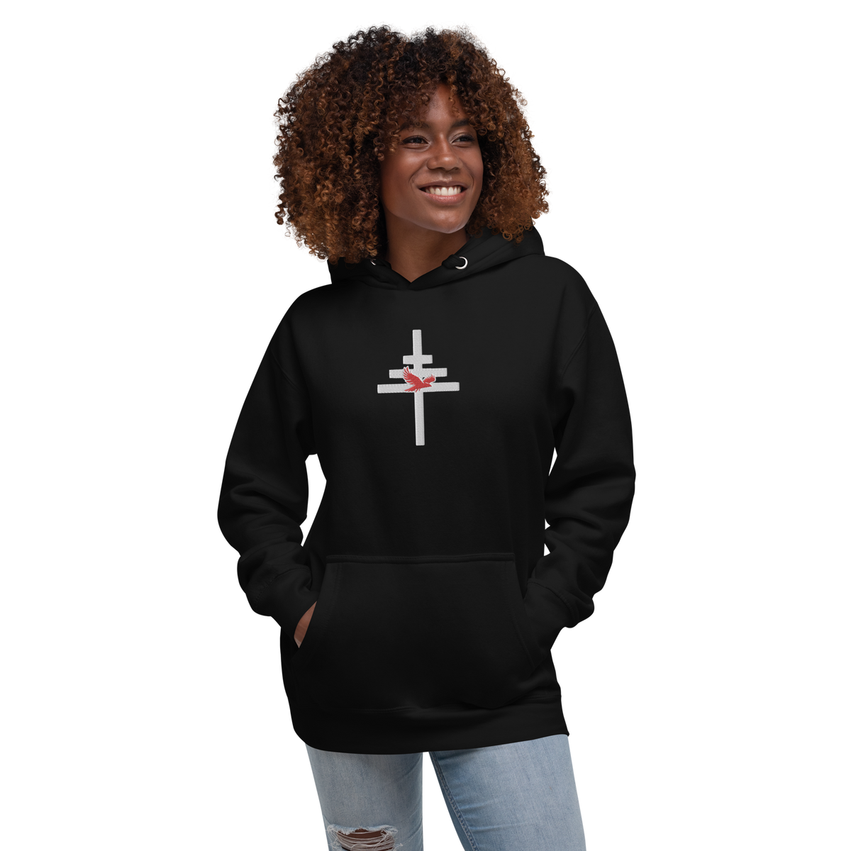 Nobody Safe “Triple Cross” Embroidered Hoody