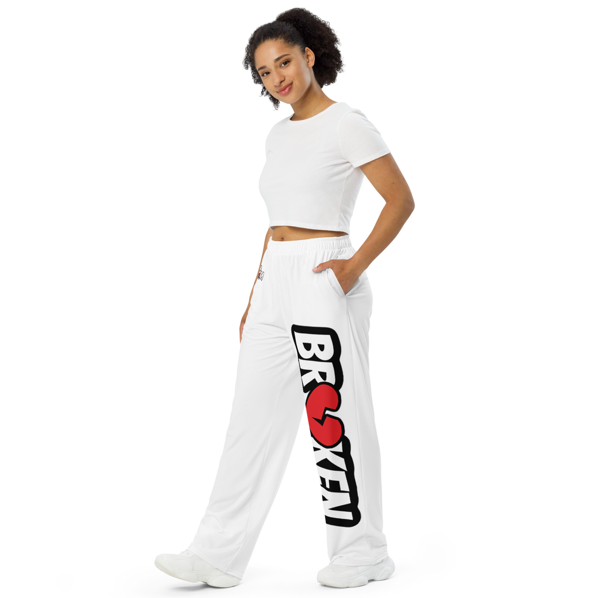 Abm Broken Wide Leg Lounge Pants