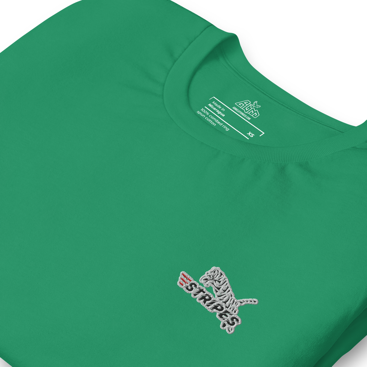 Abm Embroidered Stripes Tee
