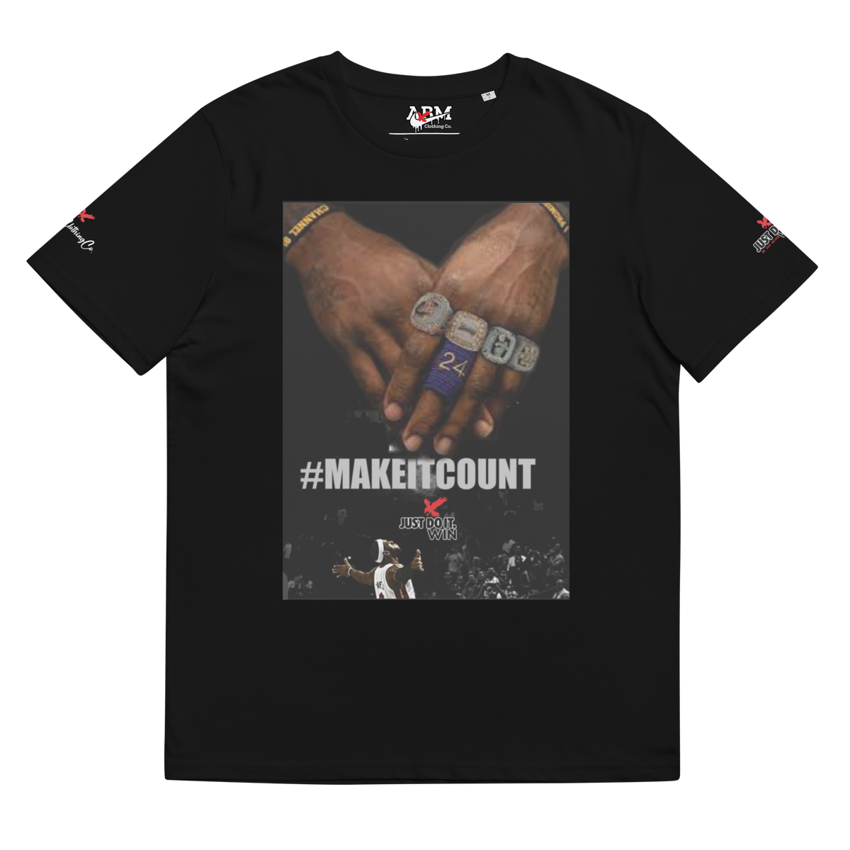 LBJ "Make it count" just win Tee