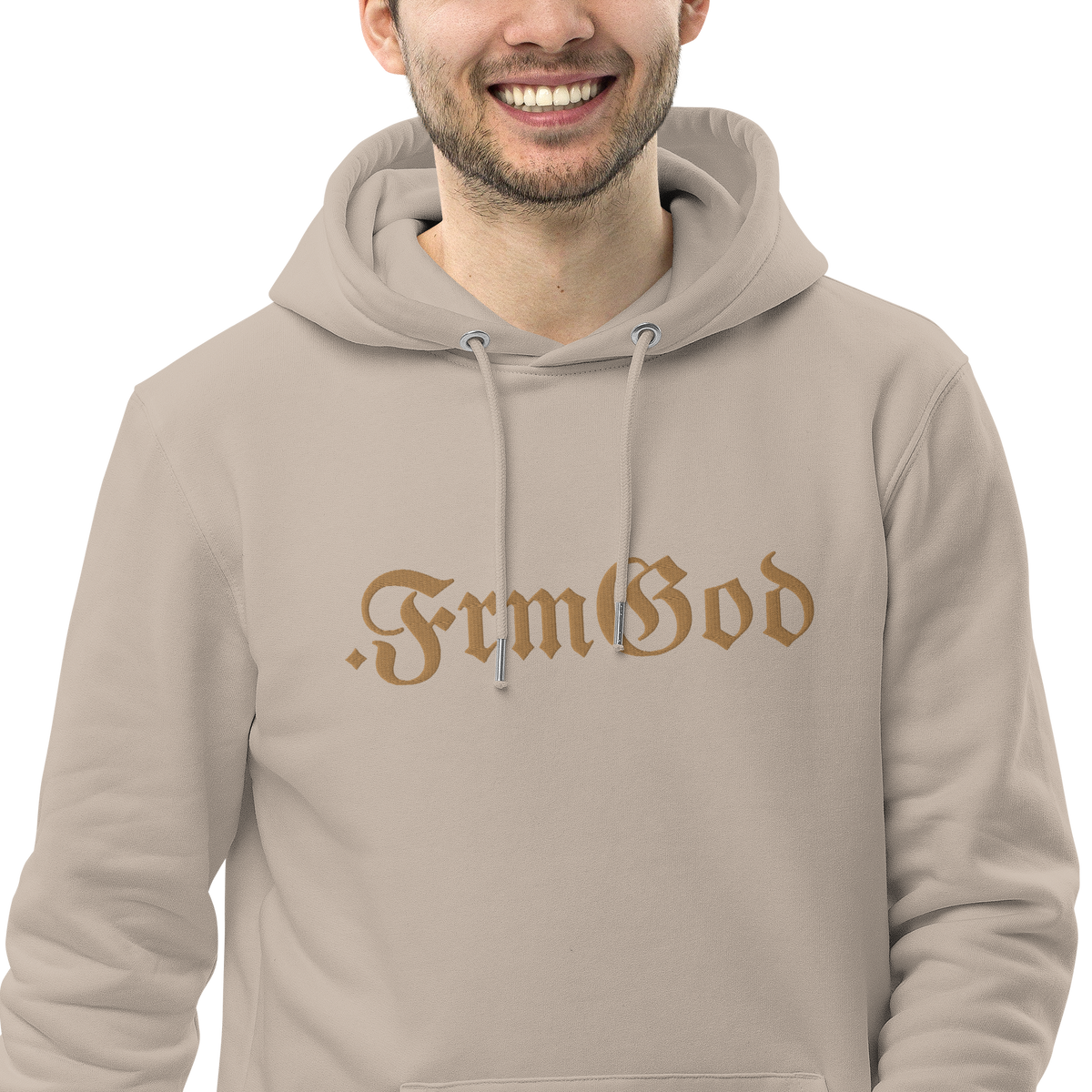 .Frm God Embroidered Hoody