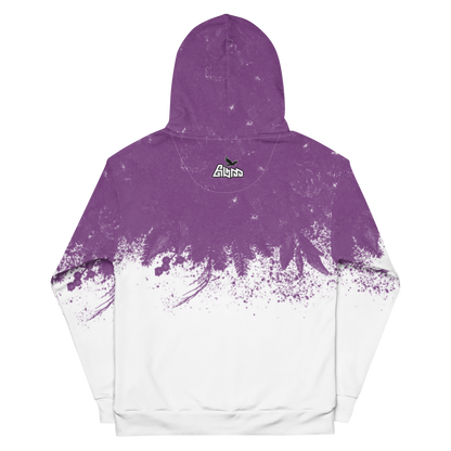 Paper planes Purple Passion Hoody