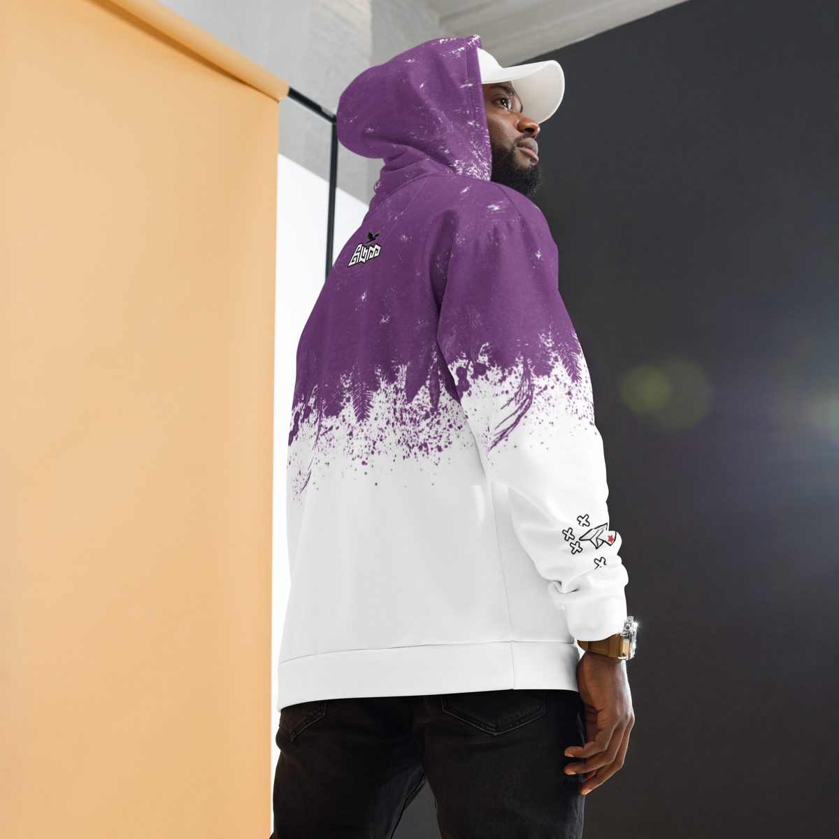 Paper planes Purple Passion Hoody