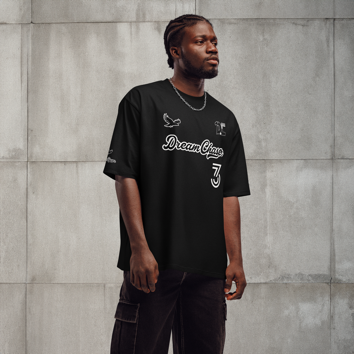 Dc3 “Play For Keeps” Over Sized Tee