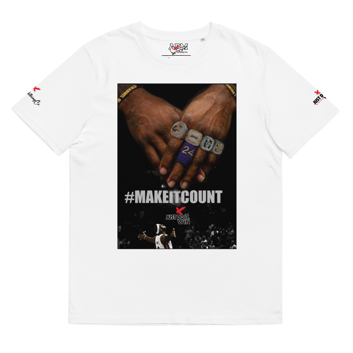 LBJ "Make it count" just win Tee