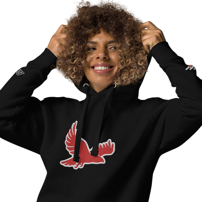 Abm Embroidered Over Size Logo Hoody