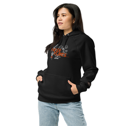 Paper Planes 2 Embroidered Raglan Hoody