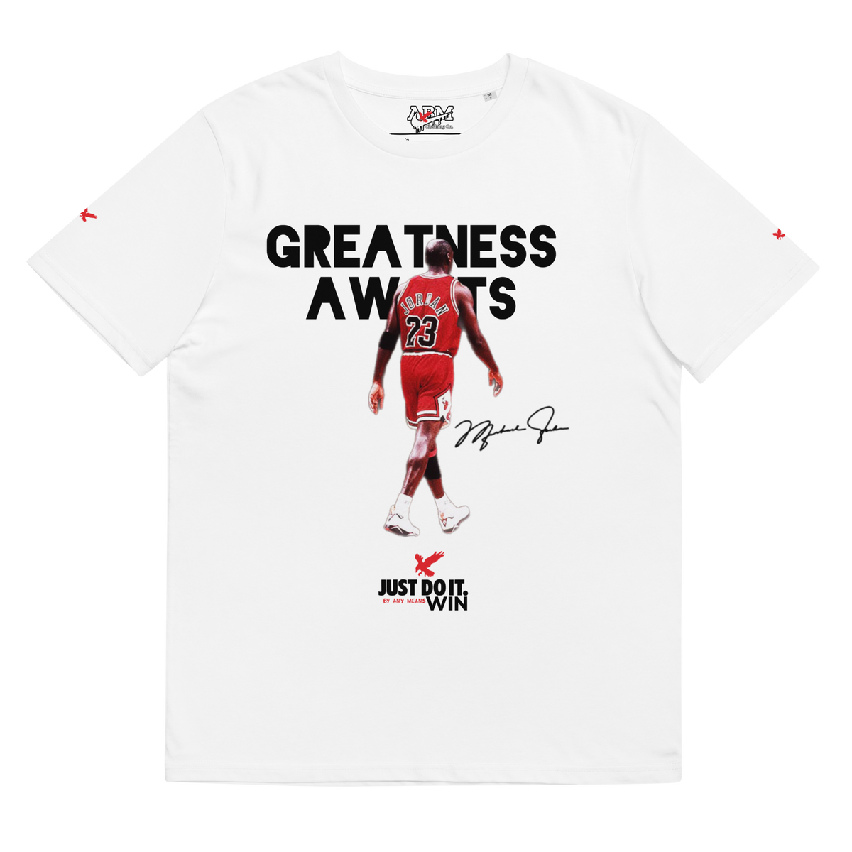 Jordan “Greatness Awaits” Just Win Tee