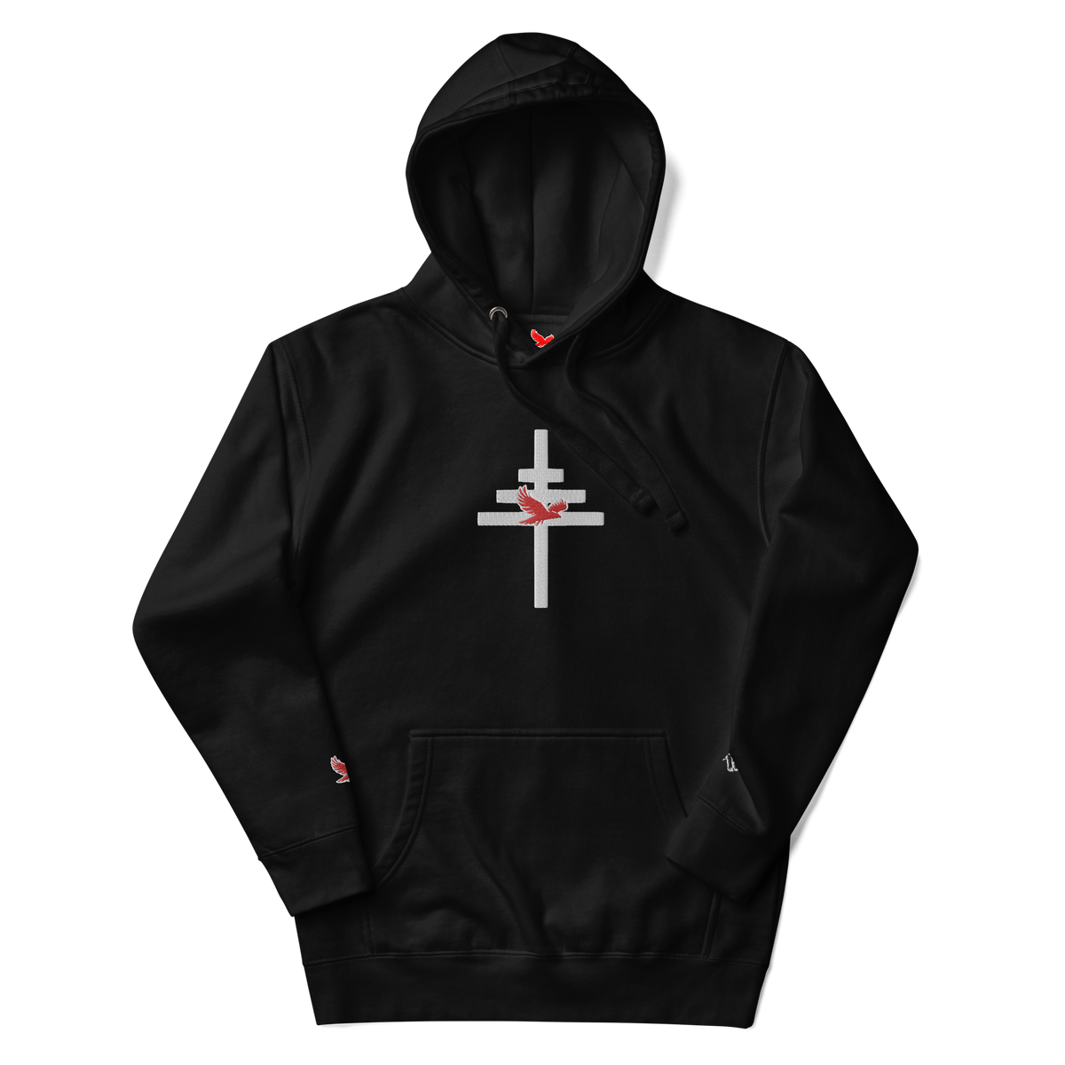 Nobody Safe “Triple Cross” Embroidered Hoody