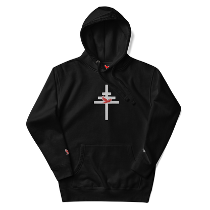Nobody Safe “Triple Cross” Embroidered Hoody