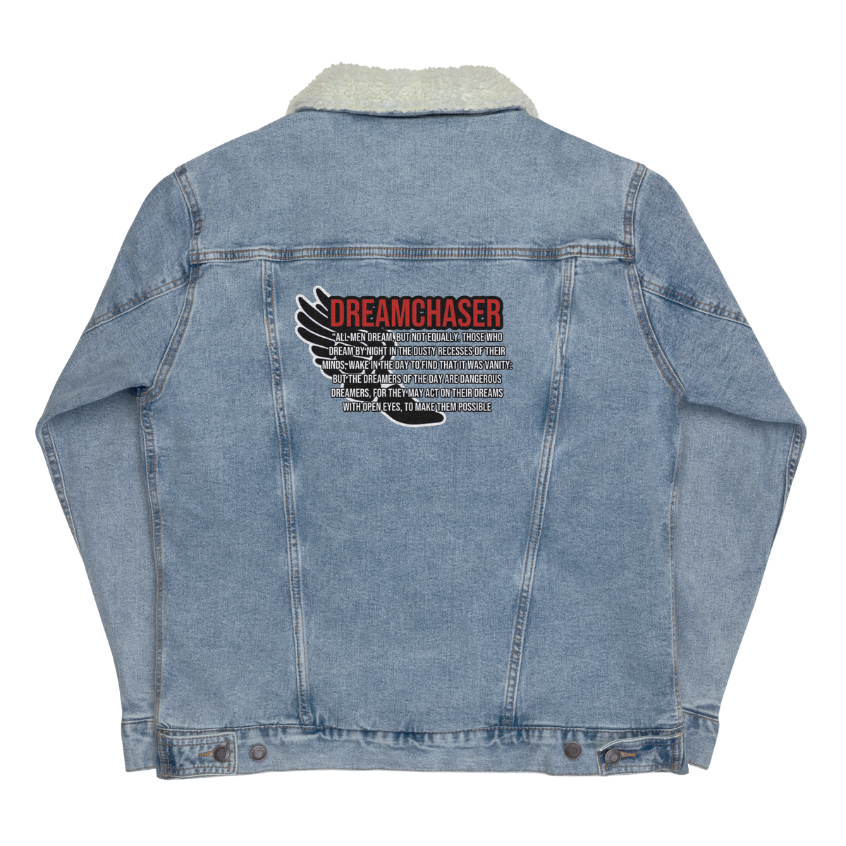 Dream Chaser Sherpa Denim Jacket