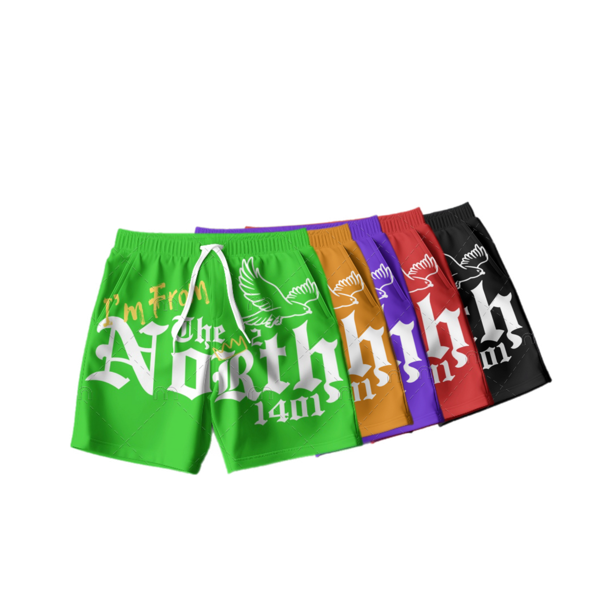 The North 1401 “I’m From” Shorts