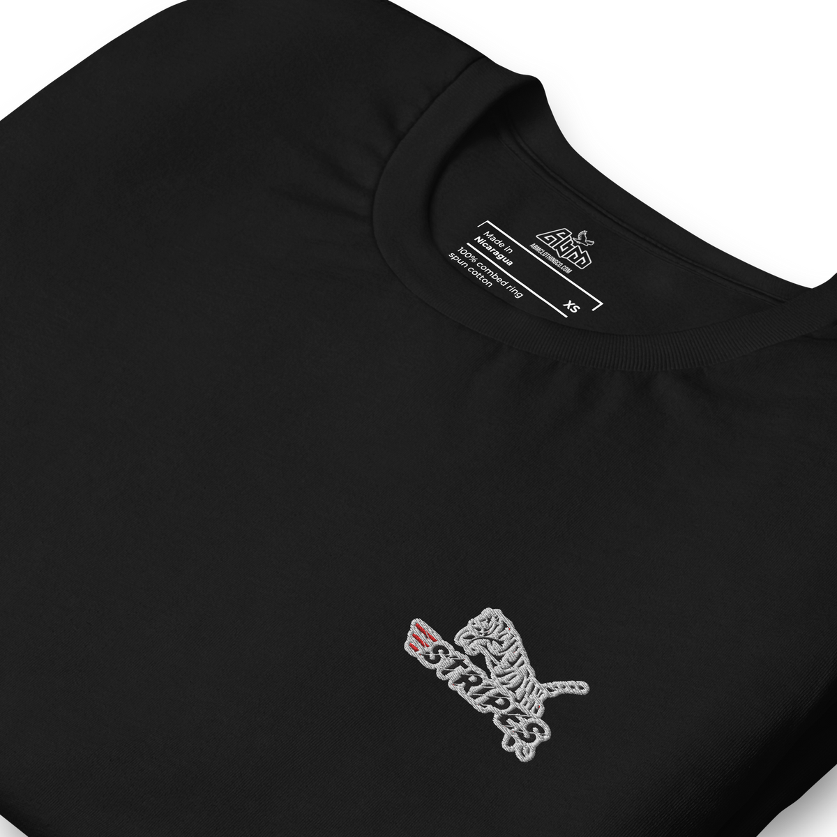 Abm Embroidered Stripes Tee