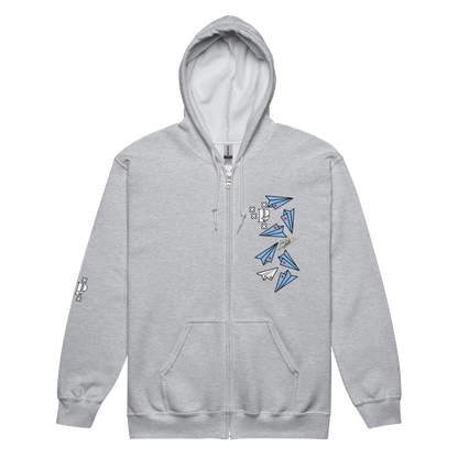Paper planes Zipper Hoody