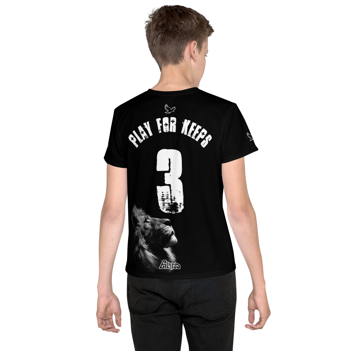 Abm Kids Dc3 Play For Keeps Tee