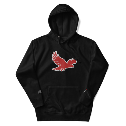 Abm Embroidered Over Size Logo Hoody