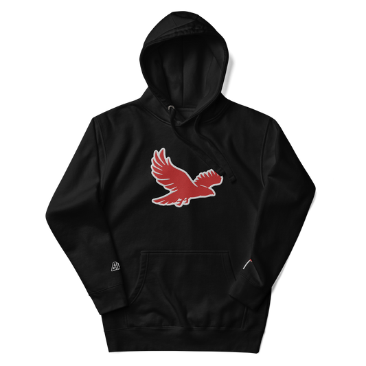 Abm Embroidered Over Size Logo Hoody