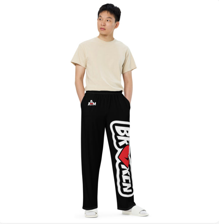 Abm Broken Wide Leg Lounge Pants