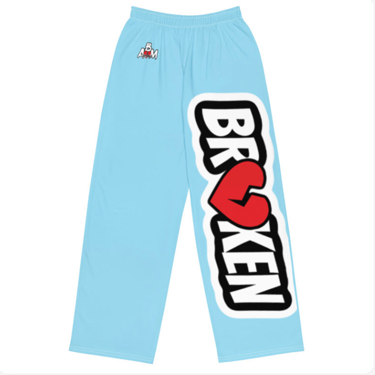 Abm Broken Wide Leg Lounge Pants