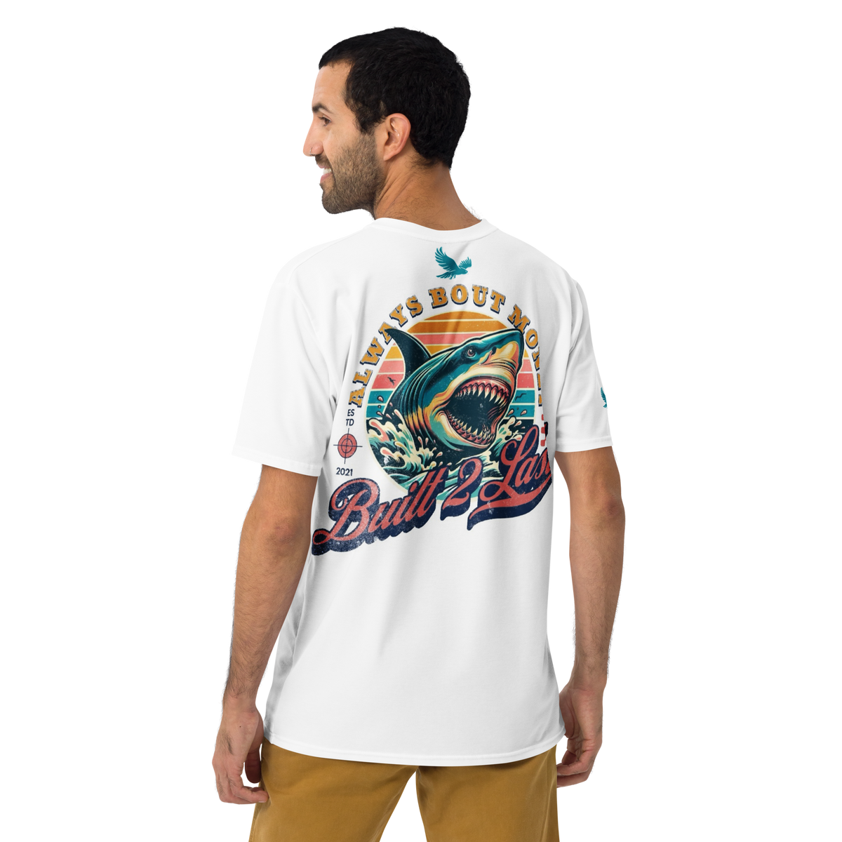 Built2Last Shark Graphic Tee