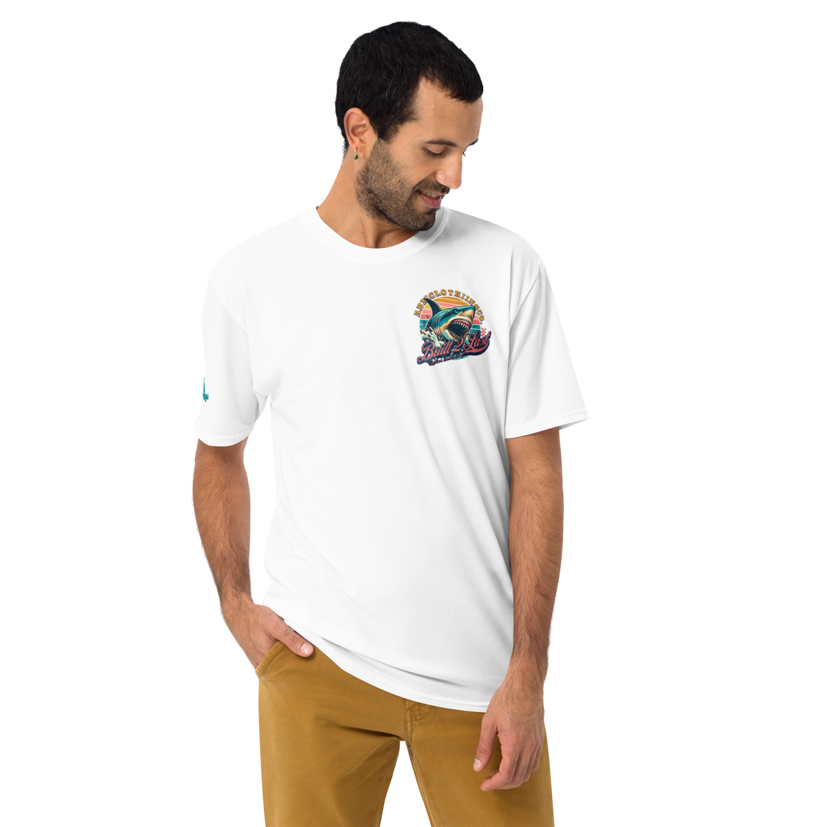 Built2Last Shark Graphic Tee