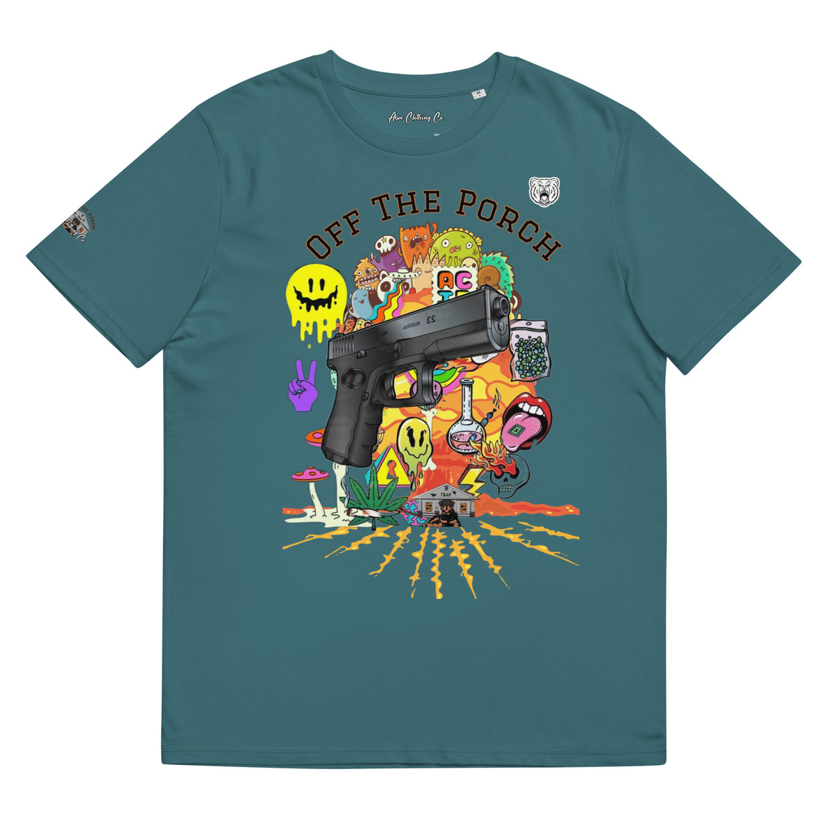 ABM Off The Porch Trippy Tee (Front Print)