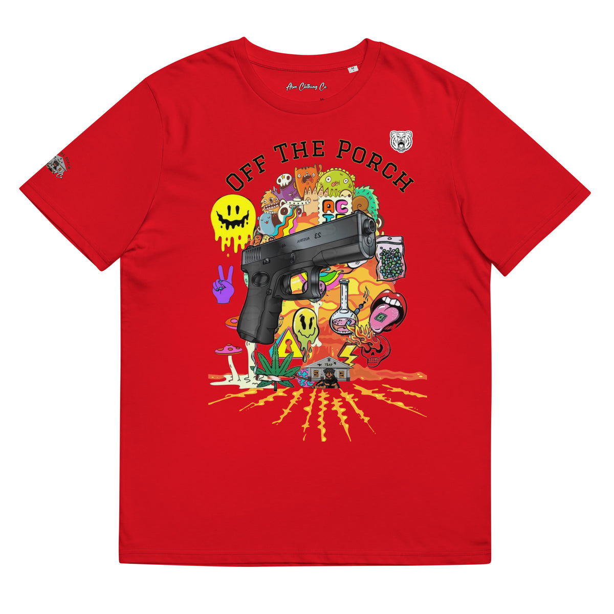 ABM Off The Porch Trippy Tee (Front Print)