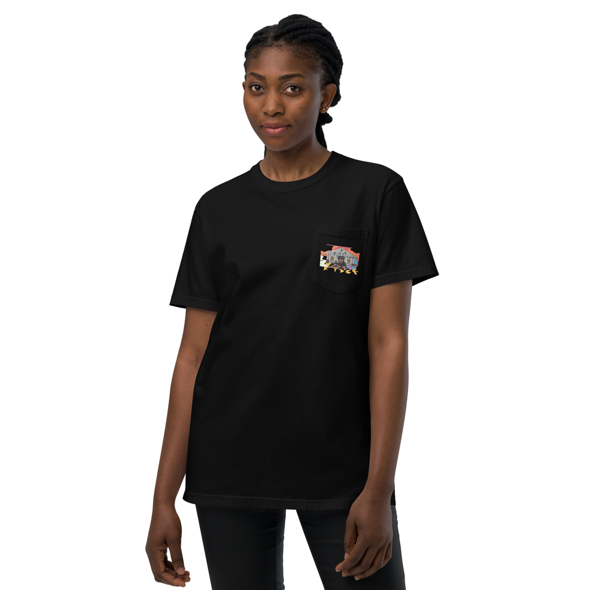 ABM O.T.P Garment Dyed Pocket Trippy Tee 2