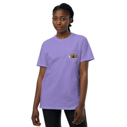 ABM O.T.P Garment Dyed Pocket Trippy Tee 2