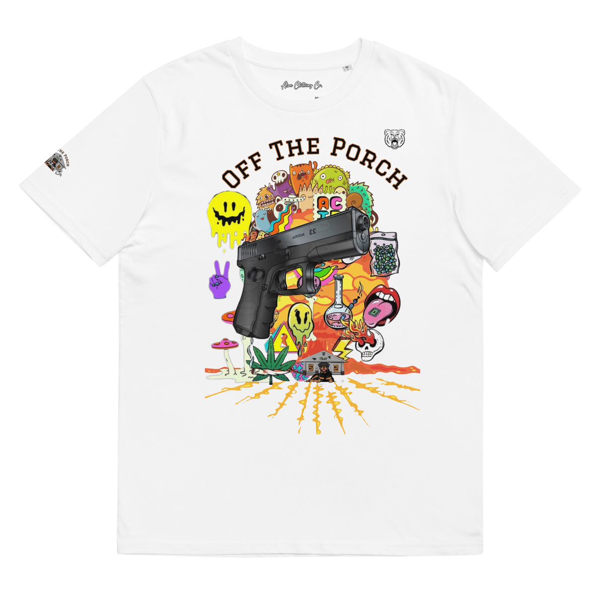 ABM Off The Porch Trippy Tee (Front Print)