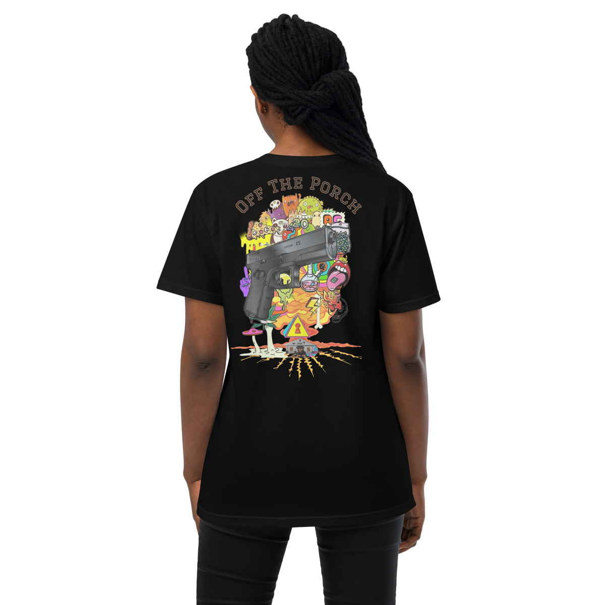 ABM O.T.P Garment Dyed Pocket Trippy Tee 2