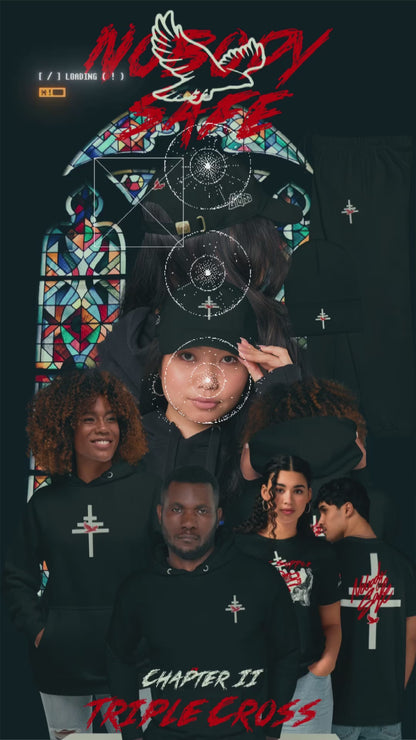 Nobody Safe “Triple Cross” Hoody
